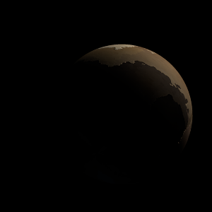 The artist's impression of TOI-3362 b artist's rendition