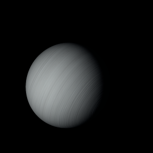 The artist's impression of TOI-3682 Ab artist's rendition