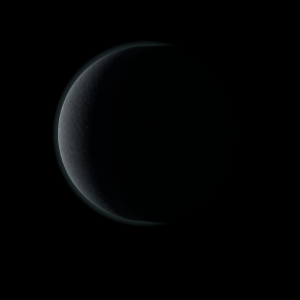 The artist's impression of TOI-3807 b artist's rendition