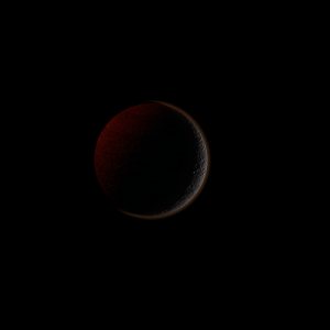 The artist's impression of TOI-4145 b artist's rendition