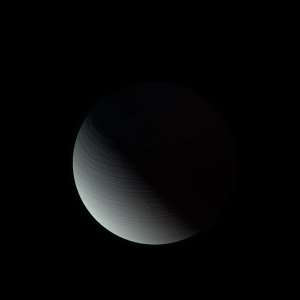 The artist's impression of TOI-429 b artist's rendition