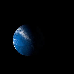 The artist's impression of TOI-4336 Ab artist's rendition