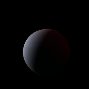 The artist's impression of TOI-4377 b artist's rendition
