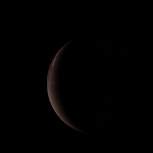 The artist's impression of TOI-4468 c artist's rendition