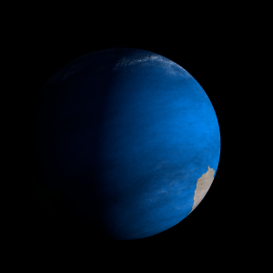 The artist's impression of TOI-451 d artist's rendition
