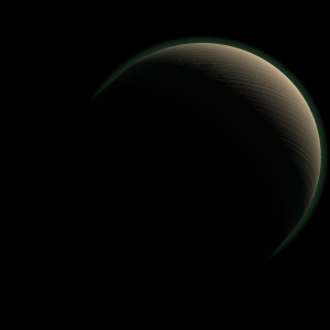 The artist's impression of TOI-4562 b artist's rendition