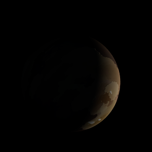 The artist's impression of TOI-5126 c artist's rendition