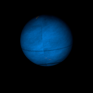 The artist's impression of TOI-5153 b artist's rendition