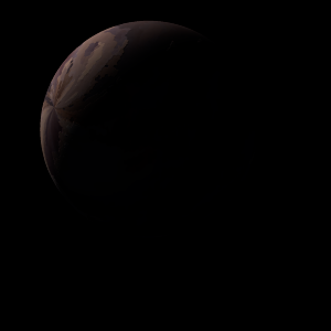 The artist's impression of TOI-5319 Ab artist's rendition