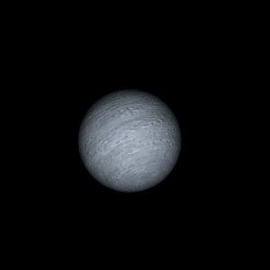 The artist's impression of TOI-5340 b artist's rendition