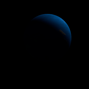 The artist's impression of TOI-5473 b artist's rendition