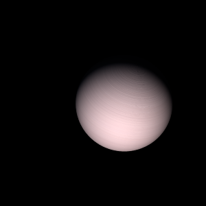 The artist's impression of TOI-559 b artist's rendition