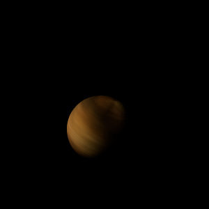 The artist's impression of TOI-561 c artist's rendition