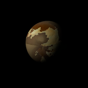 The artist's impression of TOI-561 d artist's rendition