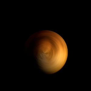 The artist's impression of TOI-5624 b artist's rendition