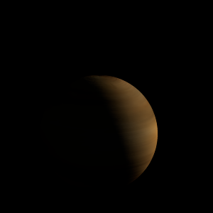 The artist's impression of TOI-5646 b artist's rendition