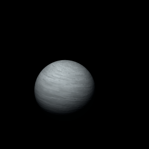 The artist's impression of TOI-6029 b artist's rendition
