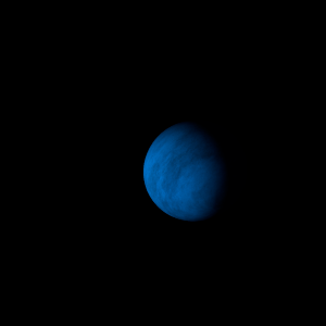The artist's impression of TOI-6478 b artist's rendition