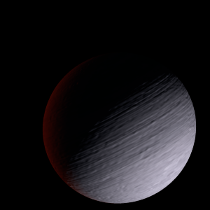The artist's impression of TOI-6564 b artist's rendition