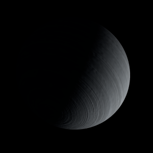 The artist's impression of TOI-6695 b artist's rendition