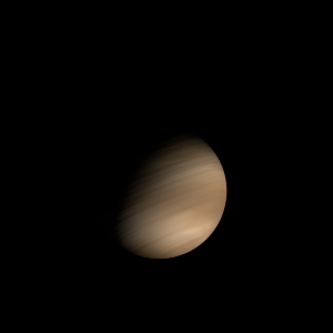The artist's impression of TOI-672 b artist's rendition