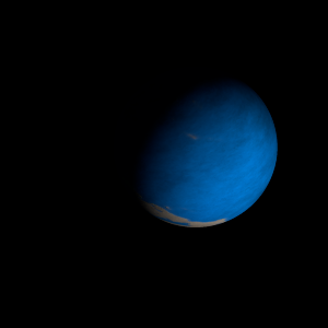The artist's impression of TOI-771 c artist's rendition