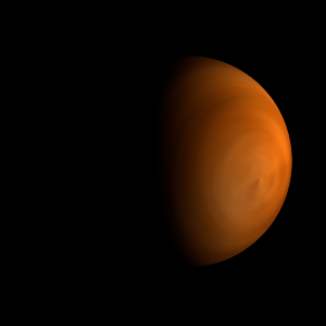 The artist's impression of TOI-811 b artist's rendition