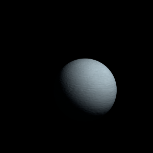 The artist's impression of TOI-837 Ab artist's rendition