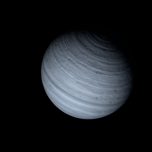 The artist's impression of TrES-1 Ab artist's rendition