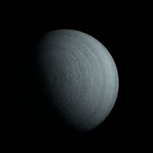 The artist's impression of TrES-2 A b artist's rendition