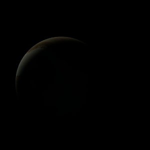 The artist's impression of TYC 1744-123-1 b artist's rendition