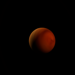 The artist's impression of UCAC3 113-933 b artist's rendition