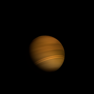 The artist's impression of ULAS J0047+1546 b artist's rendition