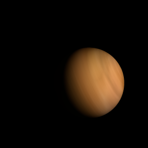 The artist's impression of ULAS J1335+1130 artist's rendition