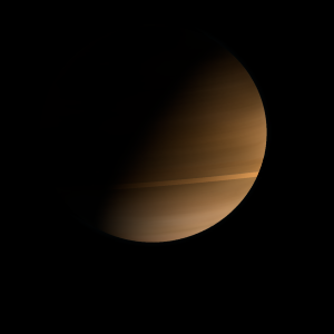 The artist's impression of USco 1556A b artist's rendition