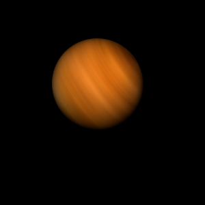 The artist's impression of UScoCTIO 109 artist's rendition