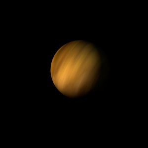 The artist's impression of V1285 Ori b artist's rendition