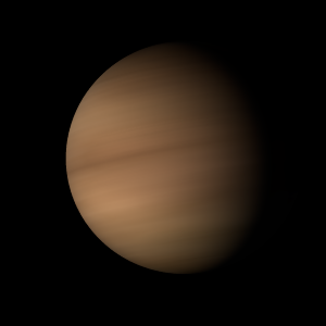 The artist's impression of V2376 Ori b artist's rendition