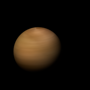 The artist's impression of V364 Ori b artist's rendition