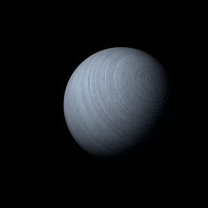 The artist's impression of WASP-106 b artist's rendition