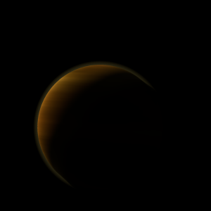 The artist's impression of WASP-128 b artist's rendition