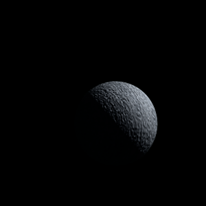 The artist's impression of WASP-129 Ab artist's rendition