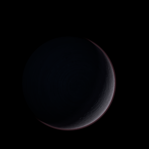 The artist's impression of WASP-133 b artist's rendition