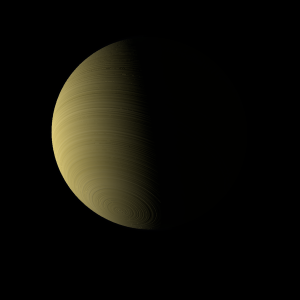 The artist's impression of WASP-140 Ab artist's rendition