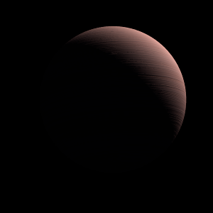 The artist's impression of WASP-141 b artist's rendition