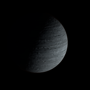 The artist's impression of WASP-144 b artist's rendition