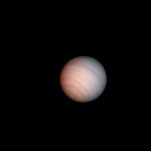 The artist's impression of WASP-149 b artist's rendition