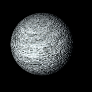 The artist's impression of WASP-151 b artist's rendition