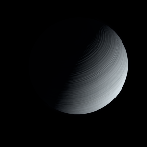 The artist's impression of WASP-155 b artist's rendition