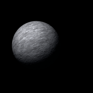 The artist's impression of WASP-163 Ab artist's rendition